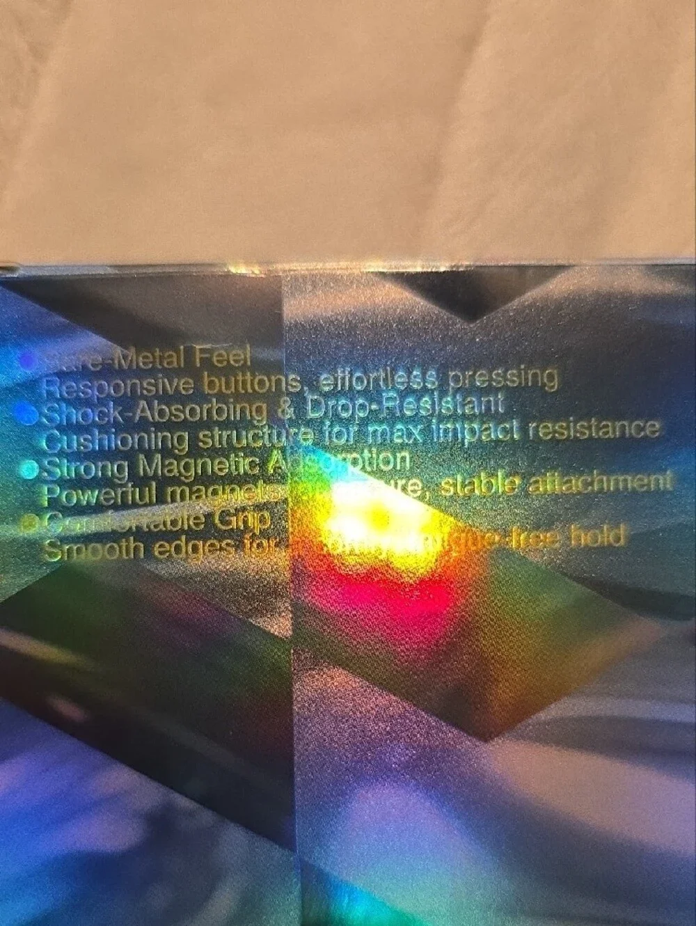 NIB NWT SMART DEVIL iPhone 16 Max - Blue Holographic Phone Case